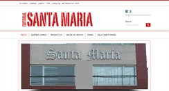 Desktop Screenshot of editorialsantamaria.com